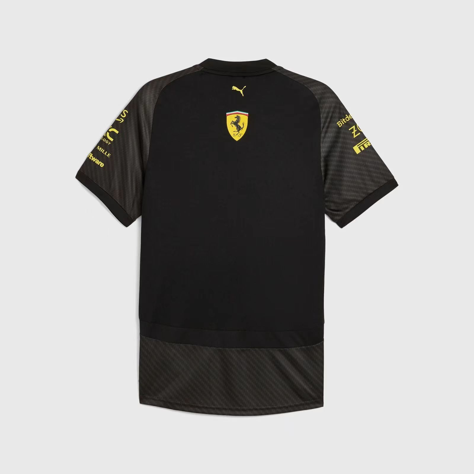 CAMISETA SCUDERIA FERRARI 2024 - BLACK EDITION GP DE MONZA