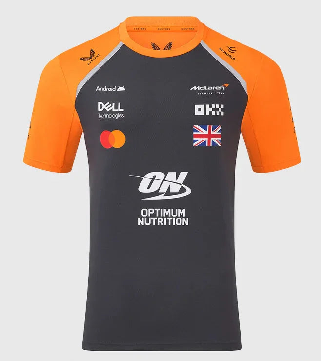 CAMISETA MCLAREN 2025 Papaya/Phantom - LANDO NORRIS