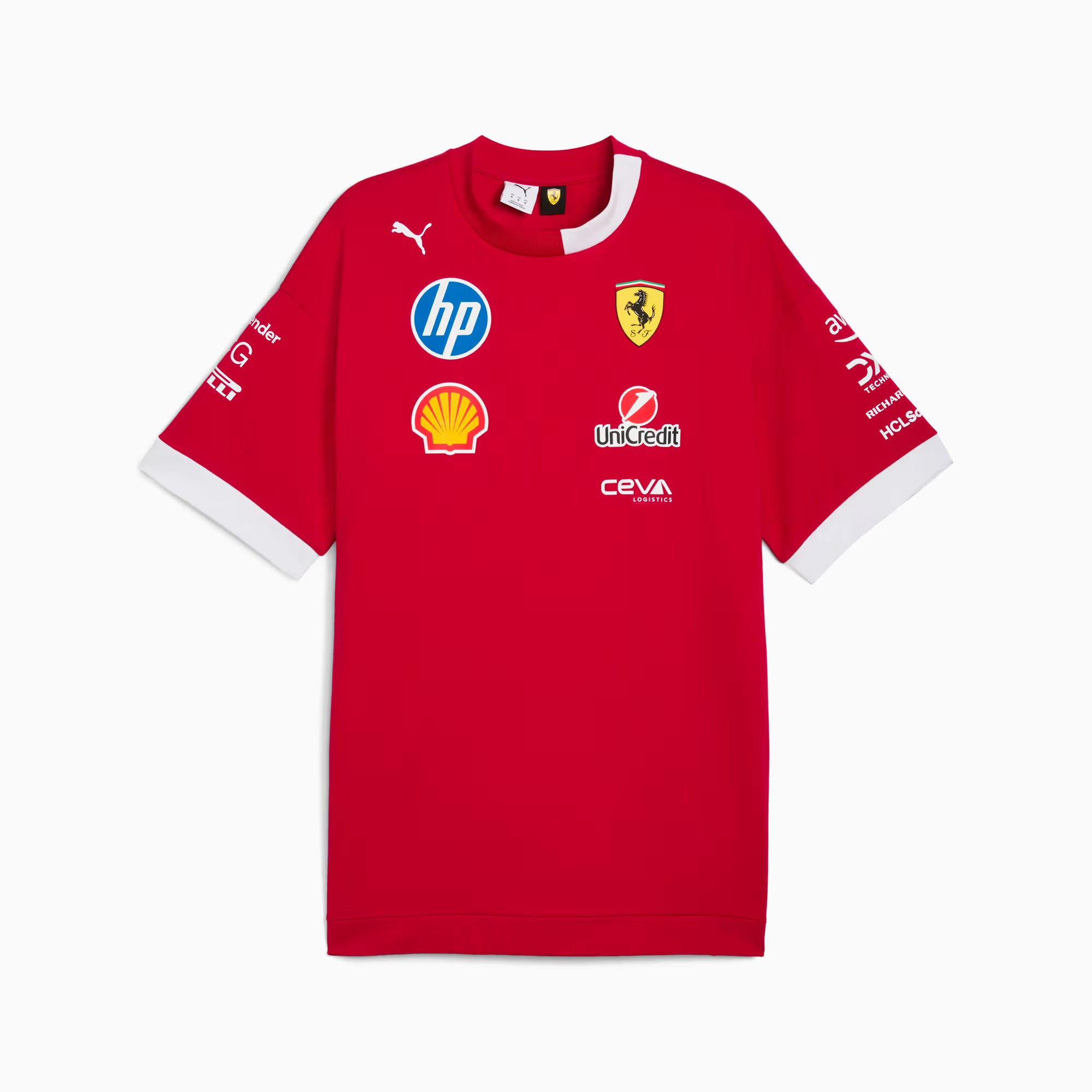 CAMISETA SCUDERIA FERRARI 2025 - RED VERSION