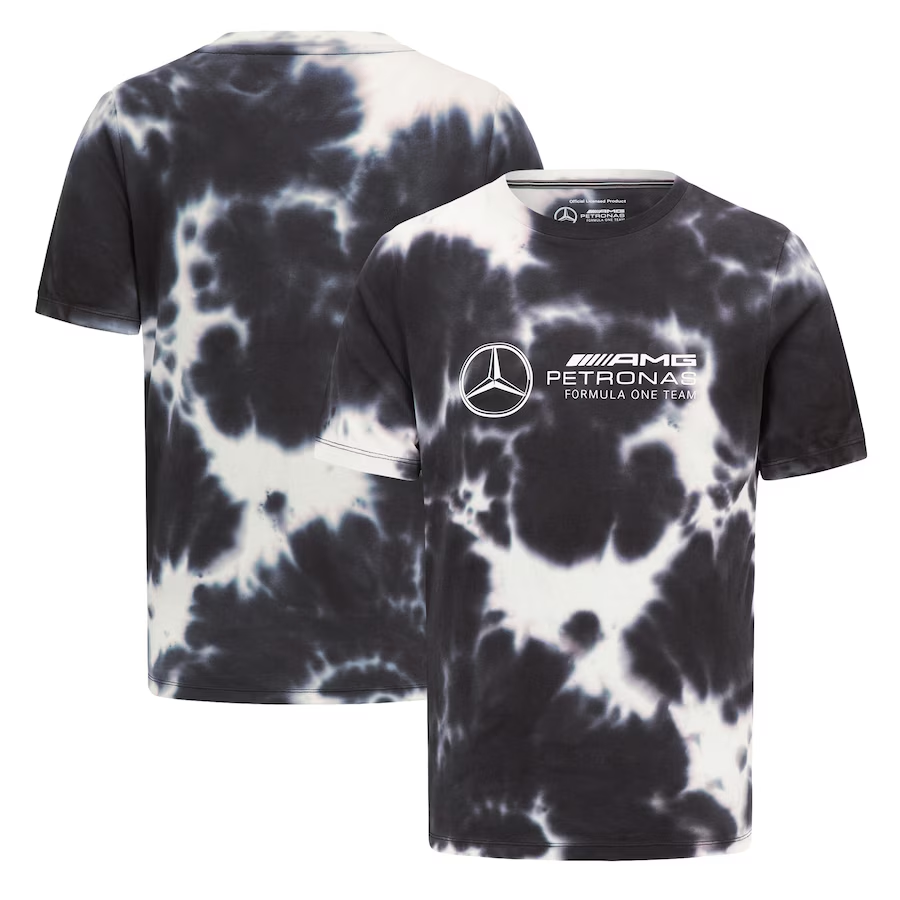 CAMISETA MERCEDES AMG PETRONAS - EFECT TIE DYE