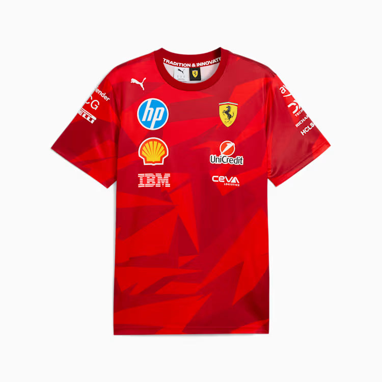 CAMISETA SCUDERIA FERRARI 2025 - 20 YEARS FOR RED