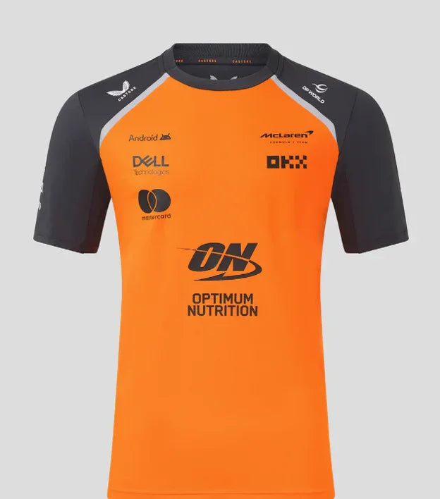 CAMISETA MCLAREN 2025 - PAPAYA/PHANTOM