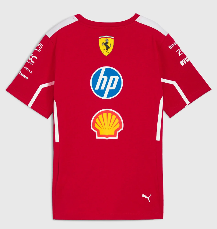 CAMISETA SCUDERIA FERRARI 2025 TEAM
