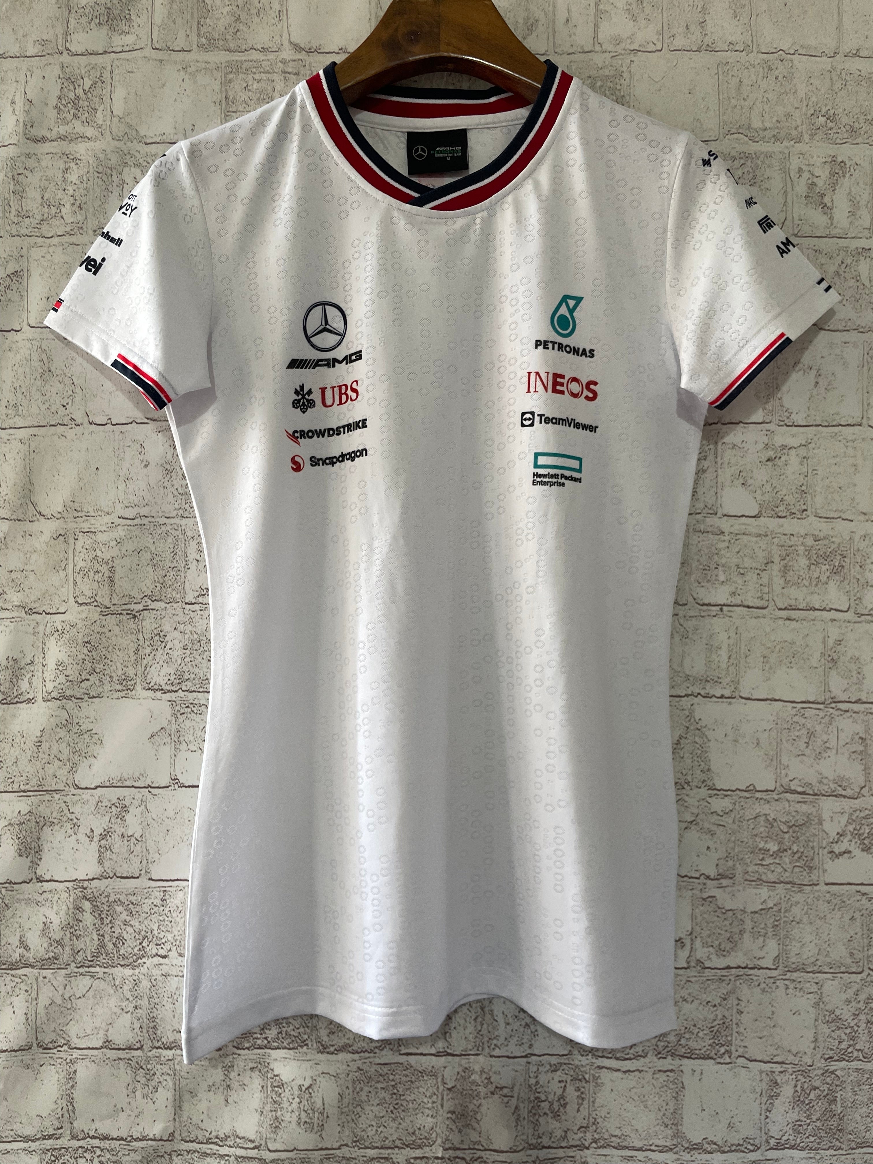 CAMISETA MERCEDES AMG PETRONAS - 2024 MODELO FEMININO