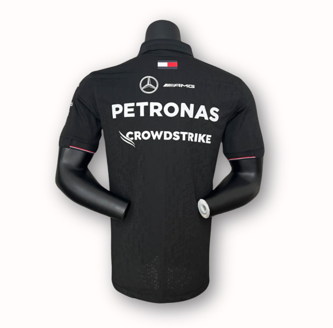 Camisa Polo da Mercedes - Preta 2024