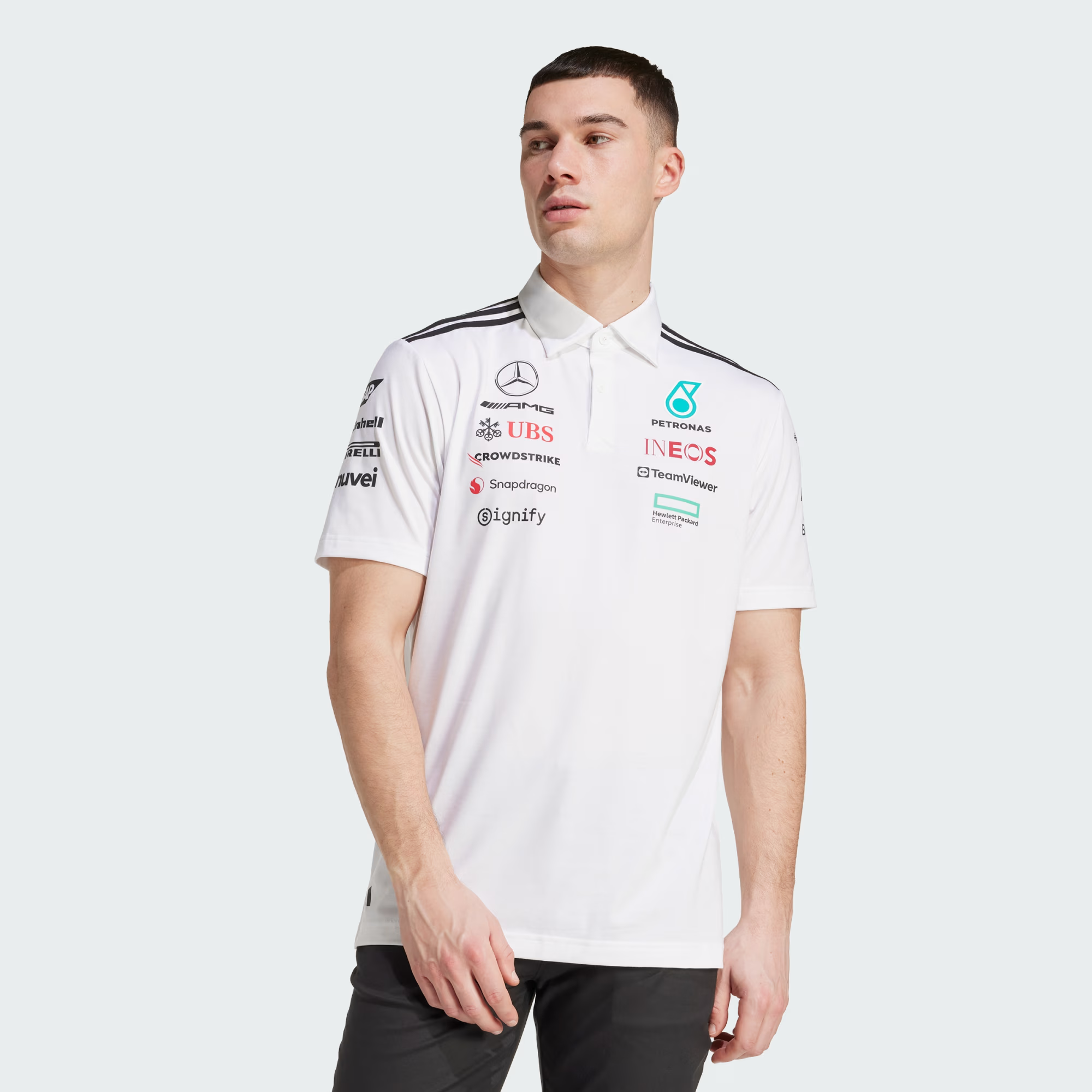 POLO MERCEDES-BENZ AMG PETRONAS 2025 - BRANCA