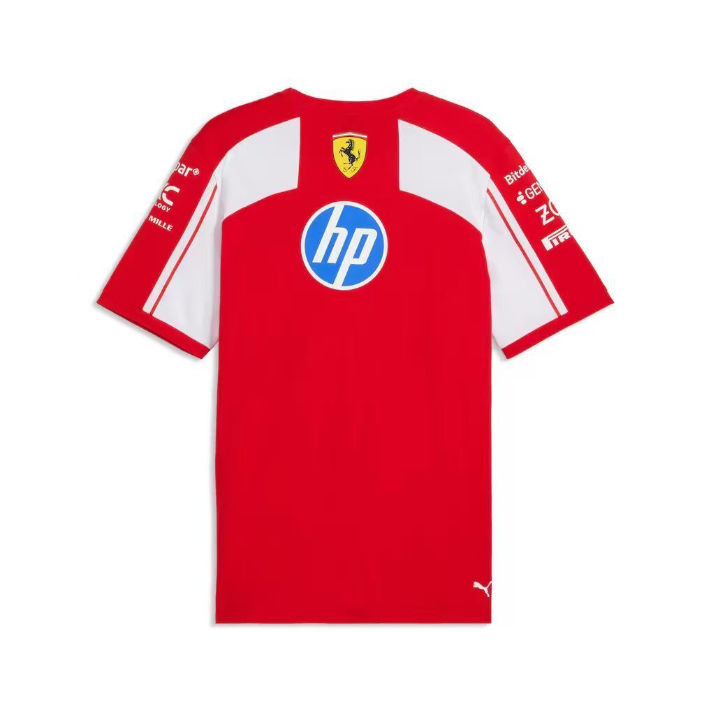 CAMISETA SCUDERIA FERRARI 2026 - WHITE VERSION