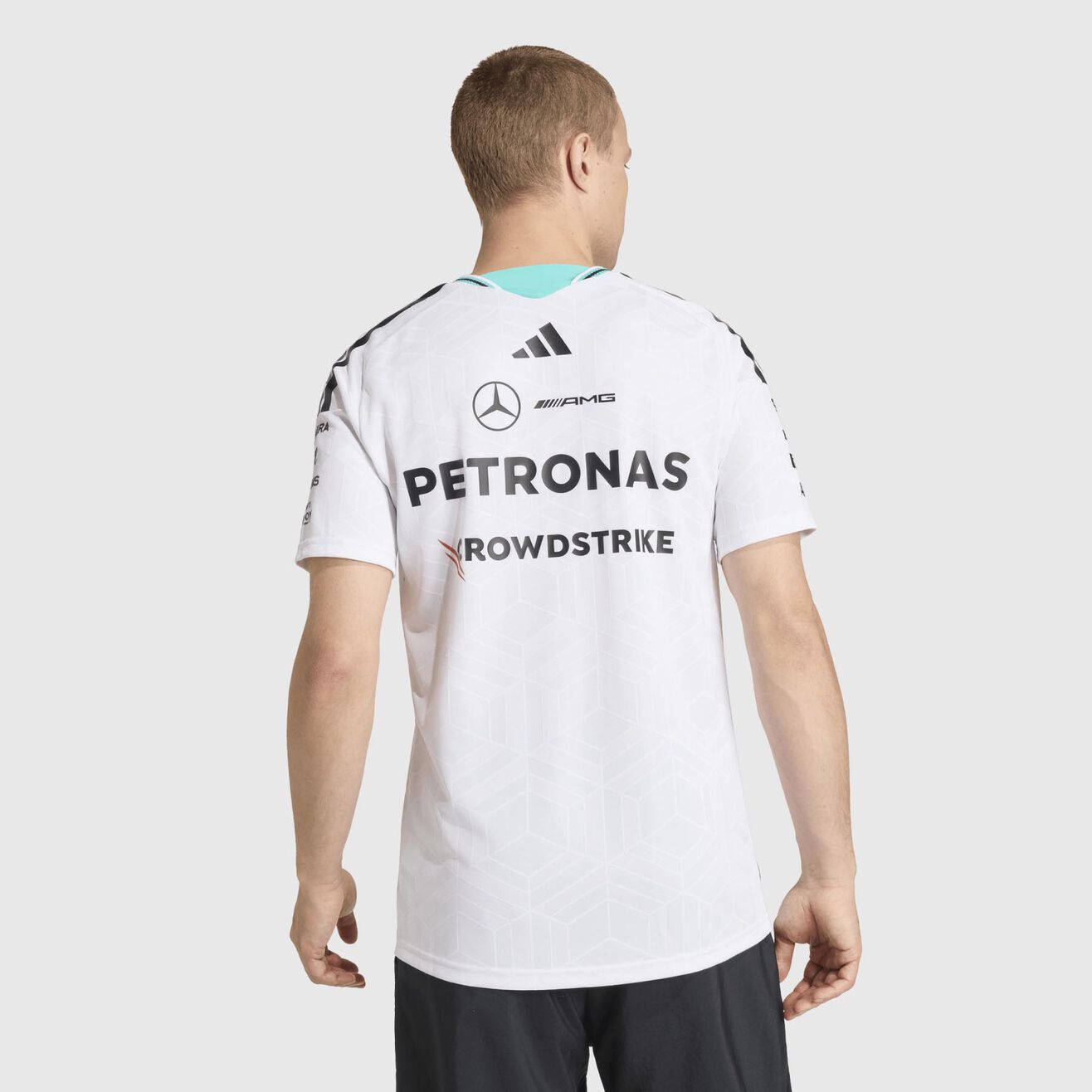 CAMISETA MERCEDES-AMG PETRONAS 2026 - WHITE VERSION