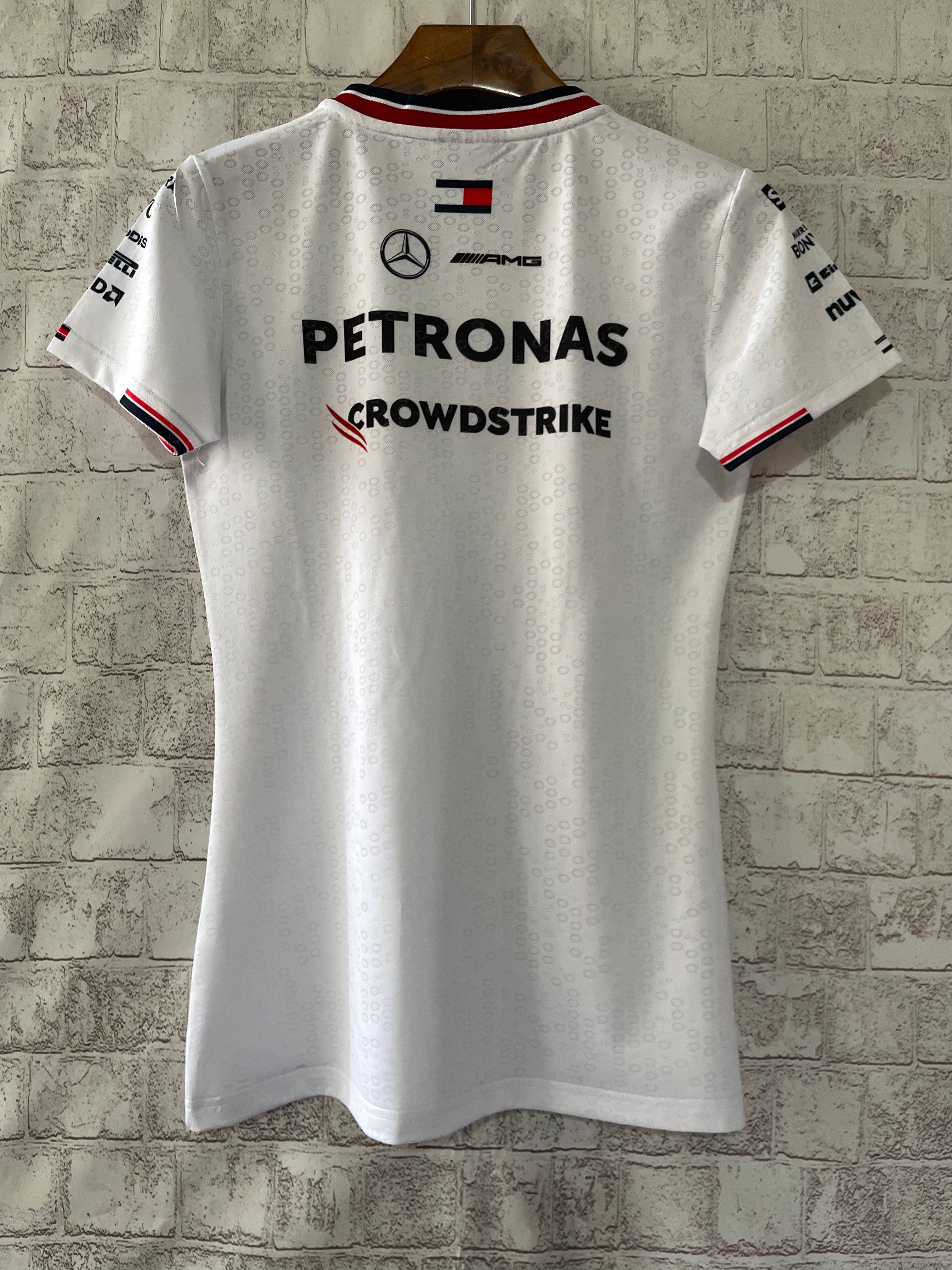CAMISETA MERCEDES AMG PETRONAS - 2024 MODELO FEMININO