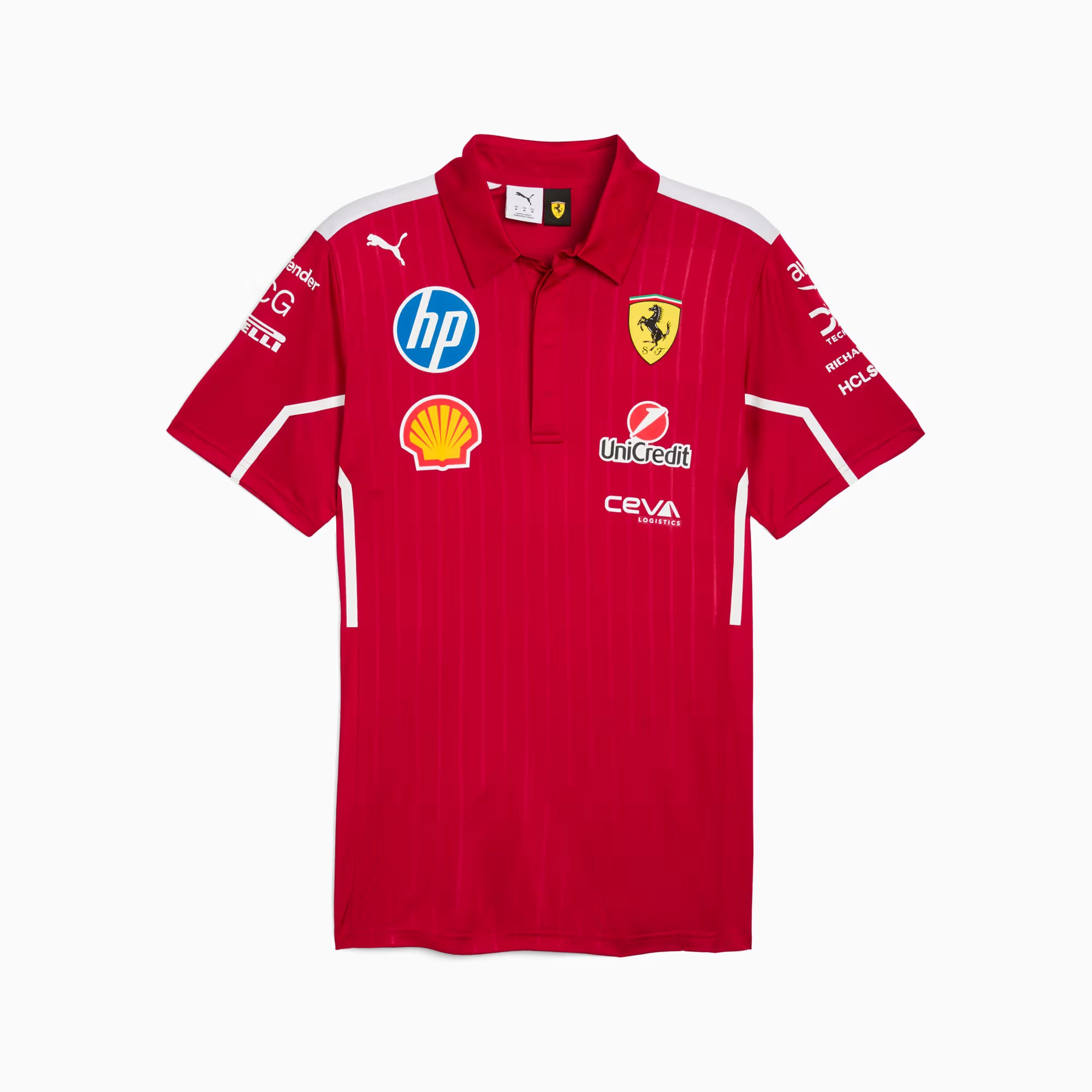 CAMISA POLO SCUDERIA FERRARI HP 2025