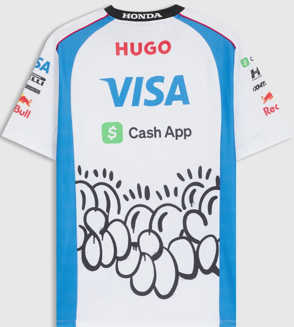 CAMISETA RACING BULLS 2025 - EDIÇÃO SILVERSTONE